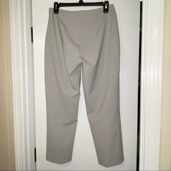 Theory Womens Pants Wool Crop trouser front seam Size 8 - Picture 4 of 12